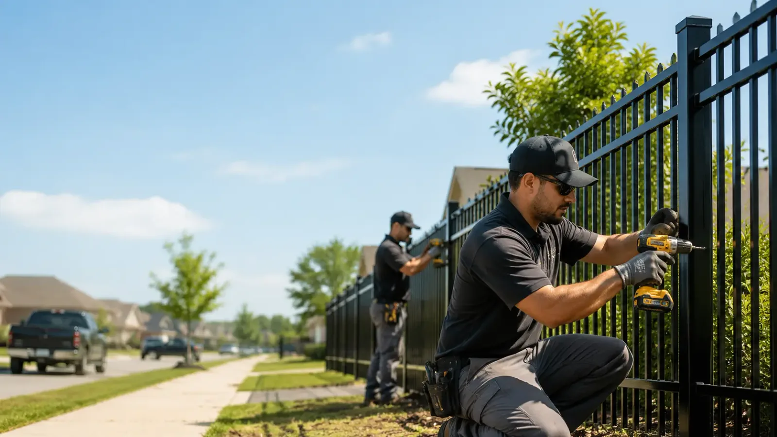 Metal Fence Installation in Jena, LA